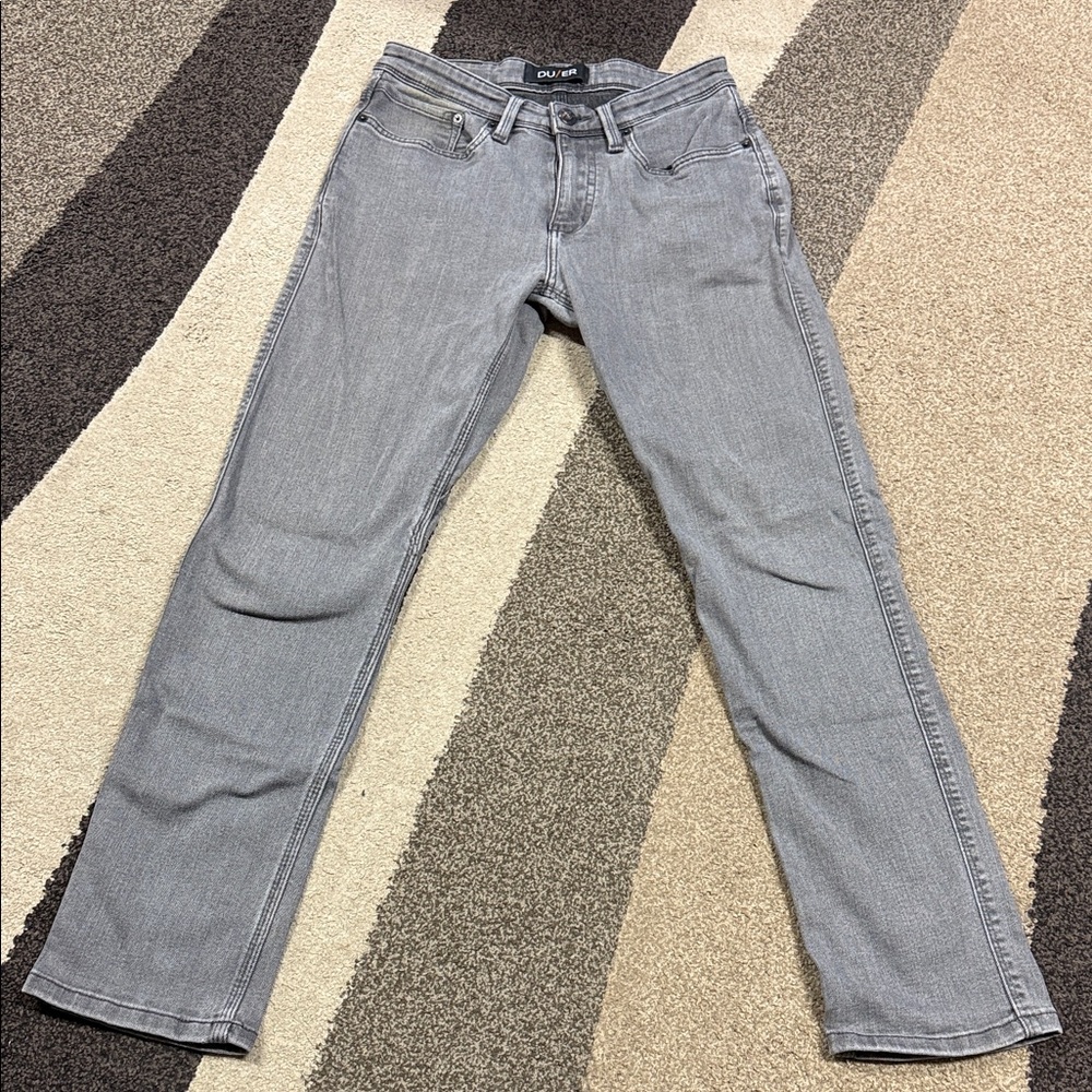 Du/er grey Men’s skinny jeans size 30x30